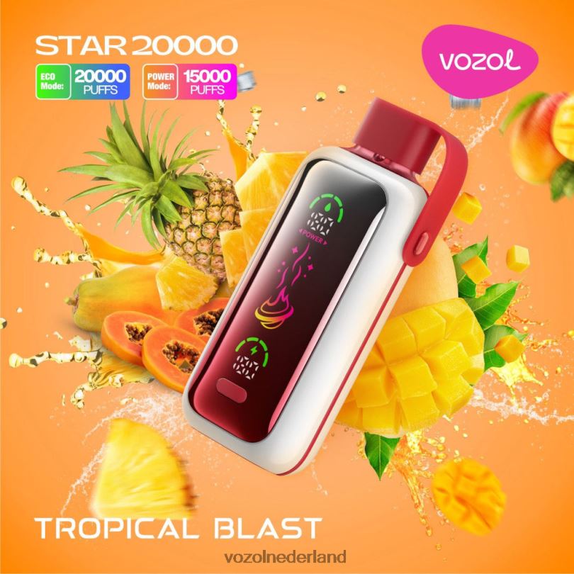 Vozol Amsterdam - VOZOL STAR 20000 tropische explosie FJJ802
