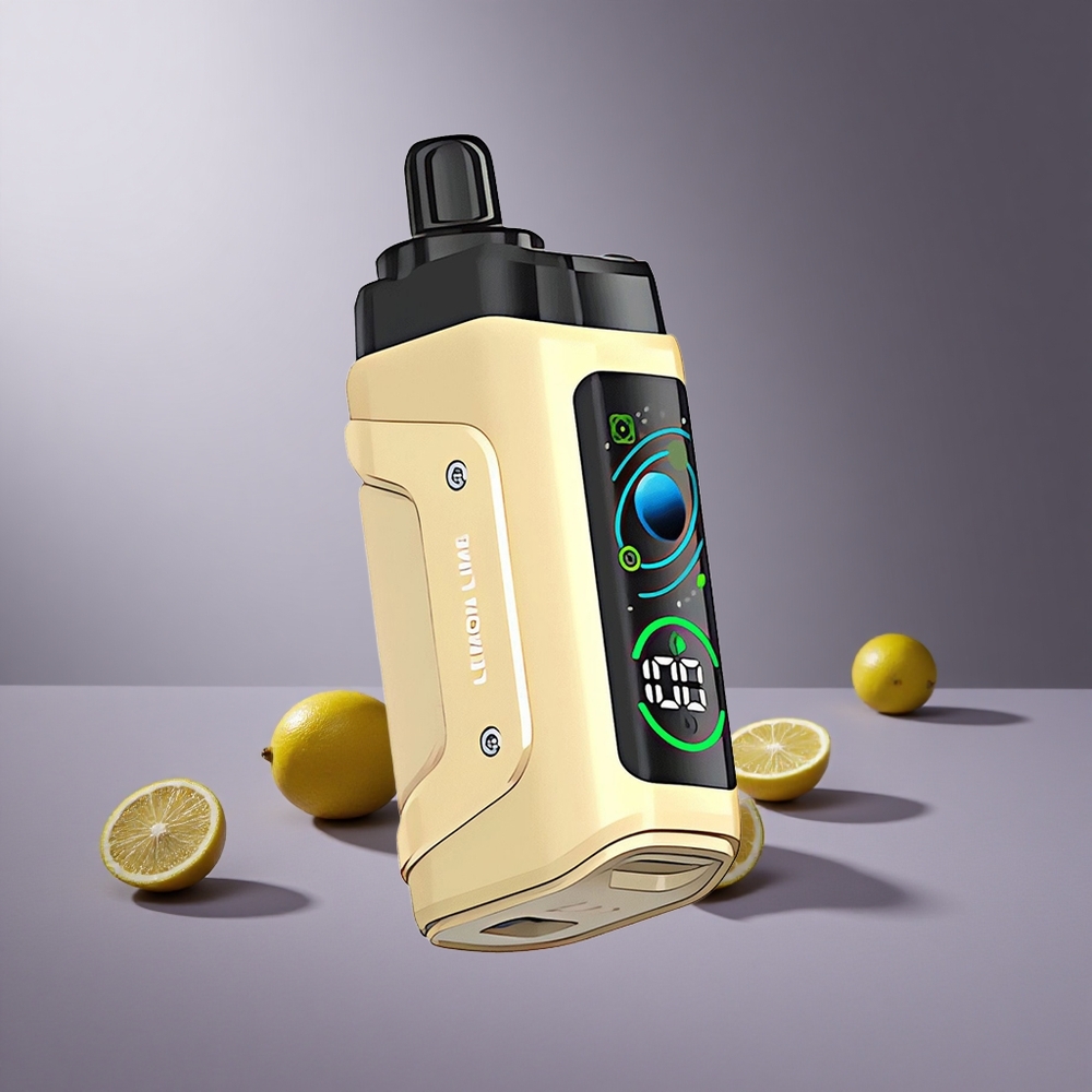 Razz Bar 45000 Puffs Wegwerp Vape Citroen Limoen en Framboos met 1.0 Ohm Mesh Coil en 650 Mah Batterij