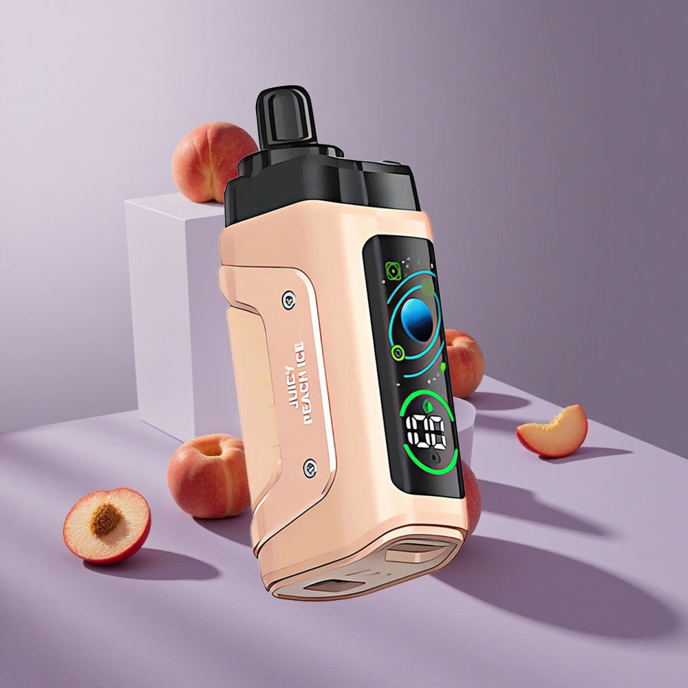 Razz Bar 45000 Puffs Wegwerp Vape Juicy Peach Ice Met Ajusteerbare Luchtstroom en Type-C Oplaadbaar