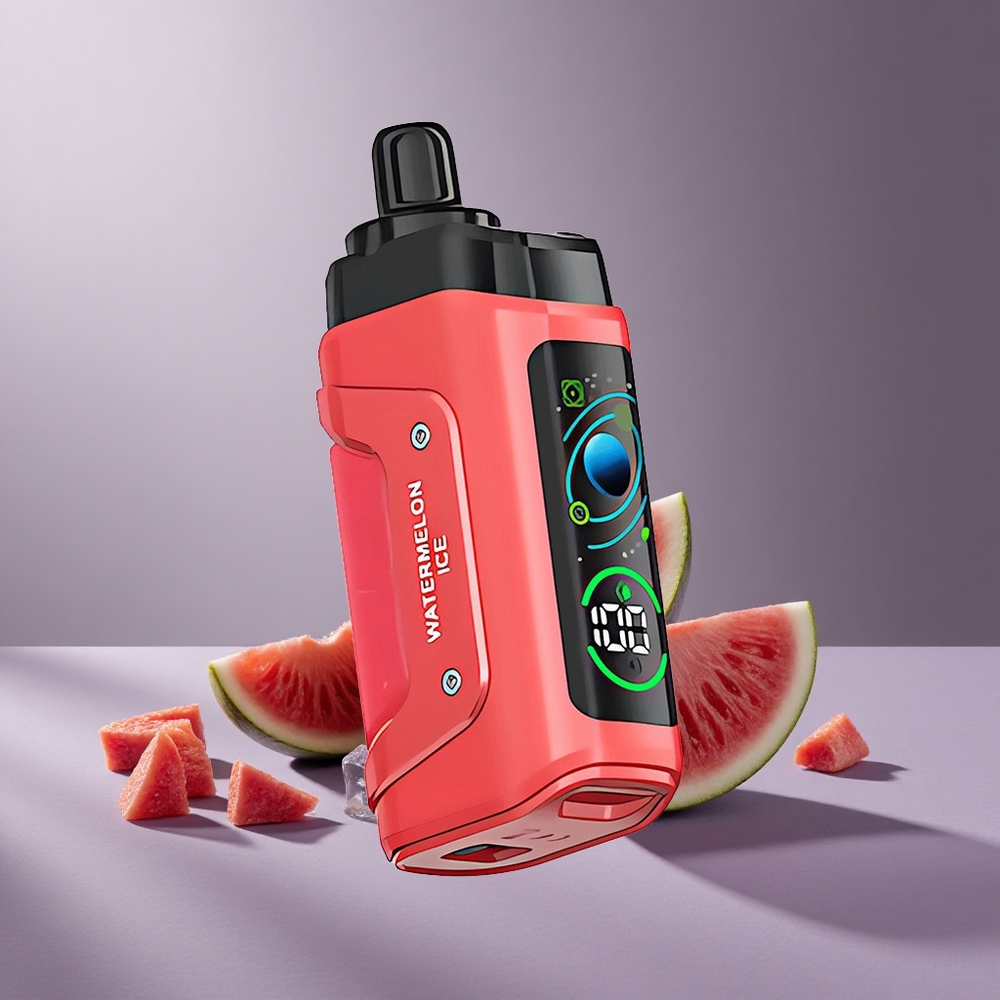 Razz Bar 45000 Puffs Wegwerp Vape Watermeloen Ijs met 1.0 Ohm Mesh Coil en 650 Mah Batterij