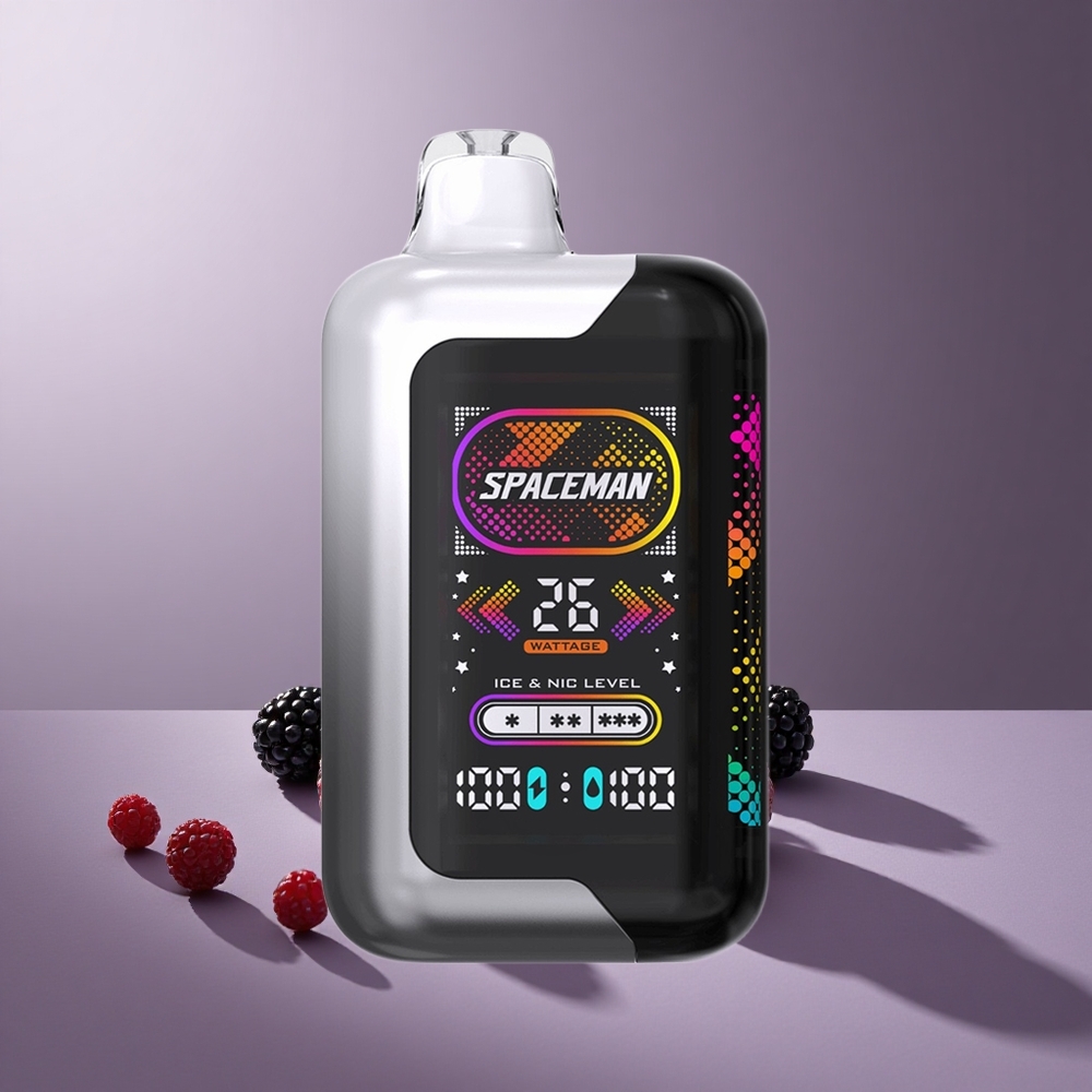 SMOK SPACEMAN SP40000 Wegwerp Vape Braambes Razz 40000 Puffs 20ml Vloeistof