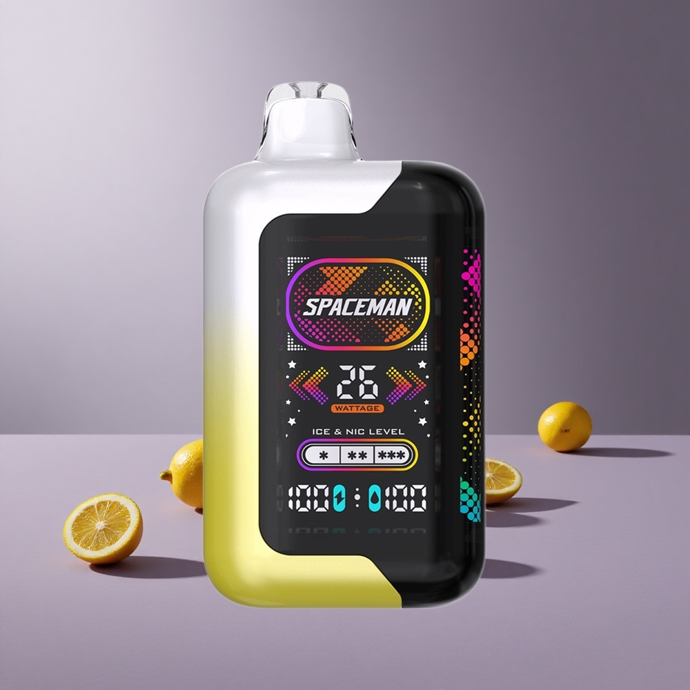 SMOK SPACEMAN SP40000 Wegwerp Vape Citroen Pop 40000 Puffs 20ml Vloeistofcapaciteit