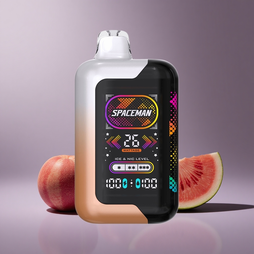 SMOK SPACEMAN SP40000 Wegwerp Vape Sappige Perzik Watermeloen - 40000 Puffs - 20ml Vloeistofcapaciteit