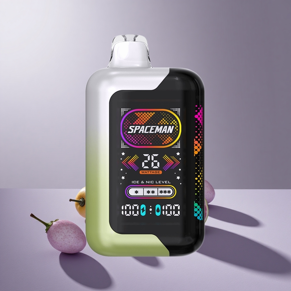 SMOK SPACEMAN SP40000 Wegwerp Vape Witte Druif IJs met 40000 Puffs en 20ml Vloeistof