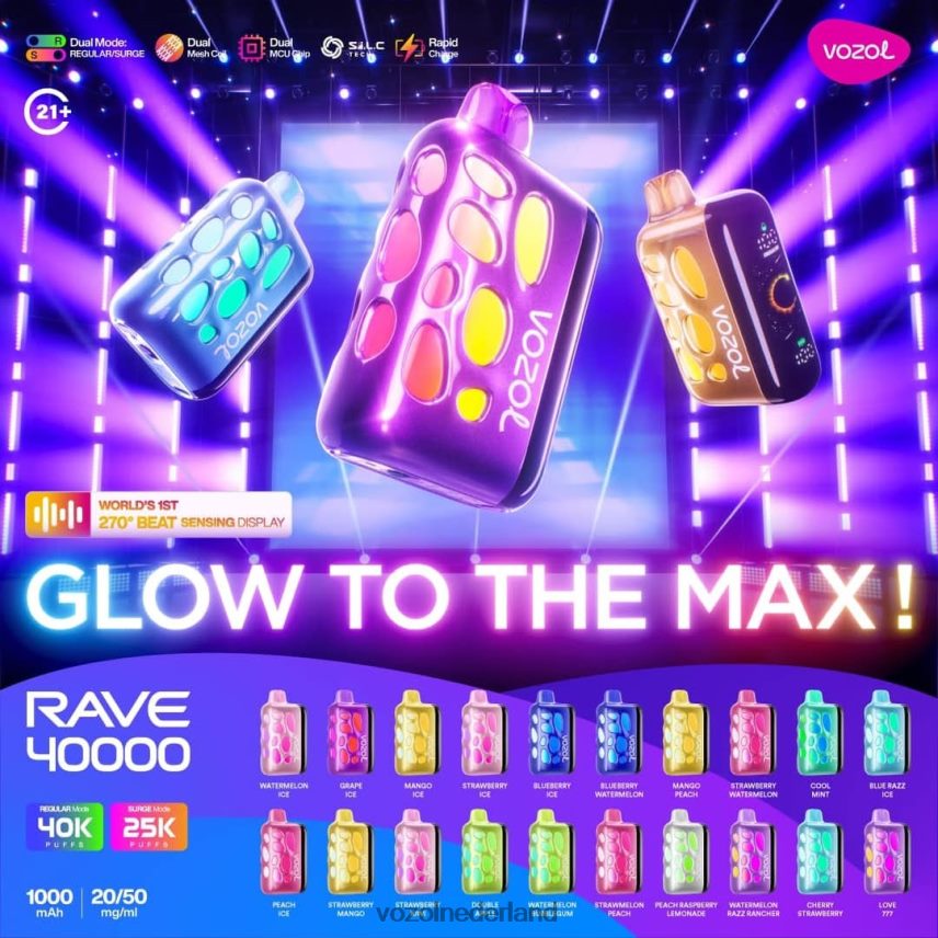 Vozol Rave 40000 D0Z0841 Vozol Nederland